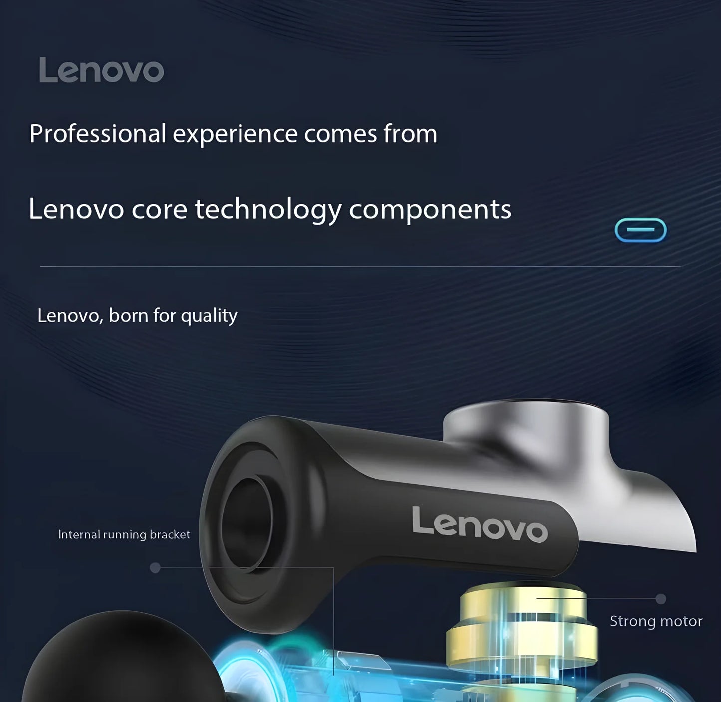 Lenovo – pistolet Fascia de marque, soulage en profondeur les douleurs musculaires, équipement de Fitness et de Relaxation, écran tactile LED, 8 têtes de Massage, cadeaux