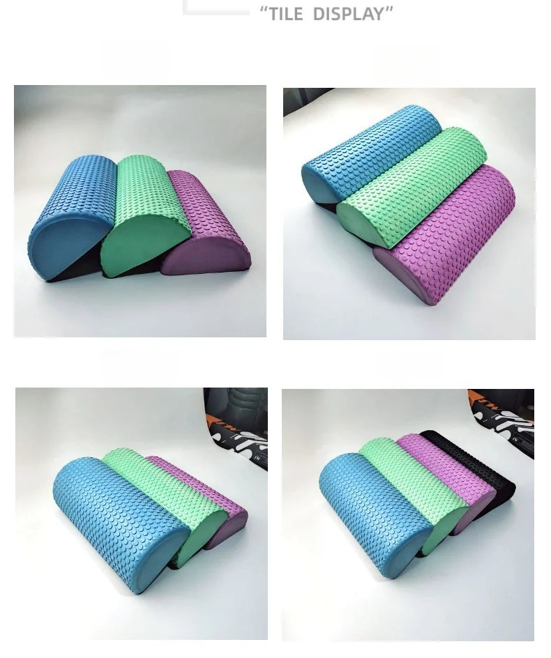 30/33cm Fitness rouleau de mousse Yoga rouleau de Massage EPP Pilates mousse corps rouleau de Massage musculaire exercices de thérapie gymnastique exercice à domicile