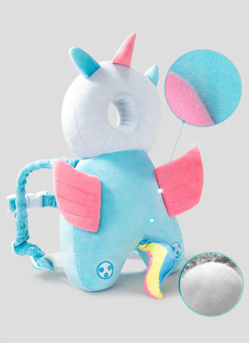 Oreiller Anti-chute pour enfants, 1 pièce, oreiller de tête pour bébé en bas âge, oreiller respirant, apprendre à marcher, Protection de la tête